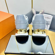 NEO RUN AWAY SNEAKER IN SHARK GRAY CALFSKIN