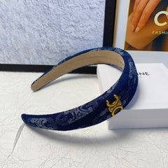 BLUE DENIM FABRIC HAIRBAND 151387