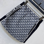 DIOR 25S DRESS WITH TEXT STRIP 264621