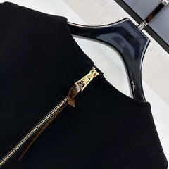 LV 25S ZIPPER VEST DRESS IN ACETATE 264529