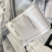 CHANEL 26S STRAIGHT-LEG PRINTED PANTS 887