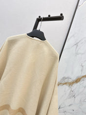 MAX MARA 25S JACQUARD CAPE COAT 008