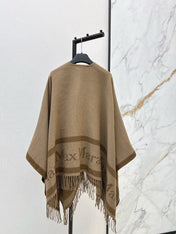 MAX MARA 25S JACQUARD CAPE COAT 009