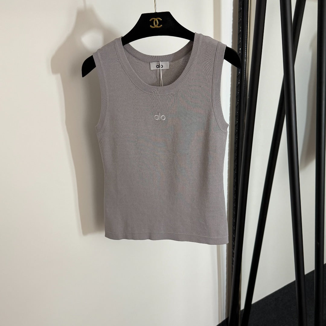 ALO KNIT SLEEVELESS TOP STYLE 164