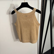 LOEWE 26S KNIT LOGO TANK TOP 482