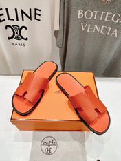 IZMIR SANDAL ORANGE LAMBSKIN