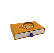 LV DOUBLE LOVE LEATHER GOLD BRACELET